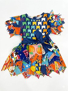 VESTIDO JUNINO BANDEIROLAS A26