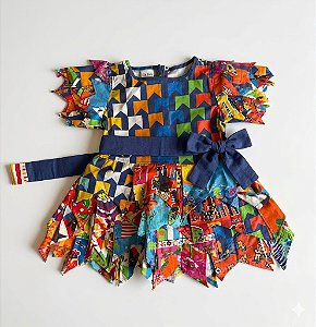VESTIDO JUNINO BANDEIROLAS A26