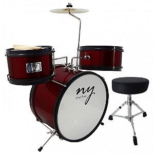 BATERIA INFANTIL ACUSTICA 2 TONS VINHO
