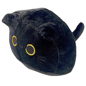 BRINQUEDO GATO DE TECIDO FOFUCHO: PRETO