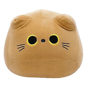 BRINQUEDO GATO DE TECIDO FOFUCHO: MARROM