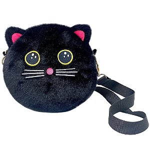 BOLSA EM TECIDO COLECAO CAT BLACK