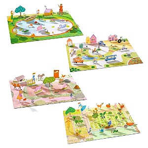 ADESIVOS LIFT-UP 3D FAZENDA