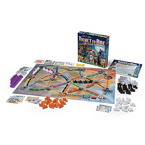 JOGO TICKET TO RIDE TREM FANTASMA
