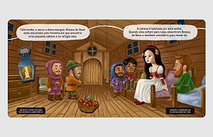 LIVRO CONTOS MAGNETICOS BRANCA DE NEVE E OS 7 ANOES