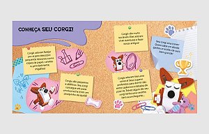 LIVRO LEGO BOOKS PETS DE MESA CORGI