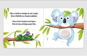 LIVRO TOQUE E SINTA MEU MELHOR AMIGO E UM COALA