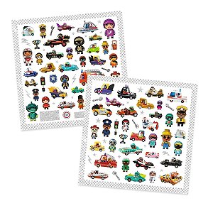 160 ADESIVOS METALIZADOS CRAZY MOTORS