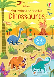 LIVRO DINOSSAUROS MEU LIVRINHO DE ADESIVOS