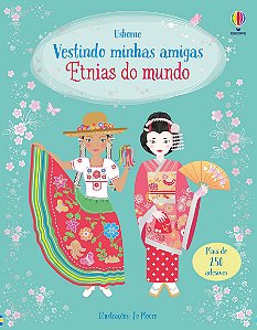 LIVRO ETNIAS DO MUNDO VESTINDO MINHAS AMIGAS