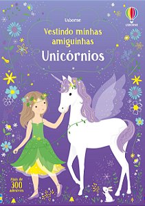 LIVRO UNICORNIOS VESTINDO MINHAS AMIGUINHAS