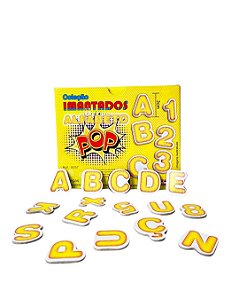 COLECAO IMANTADOS ALFABETO POP