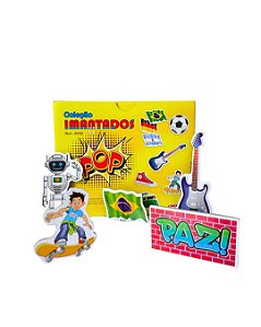 COLECAO BRINQUEDOS MAGNETICOS CULTURA POP