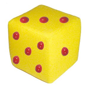 BRINQUEDO CUBO RELEVO TECIDO