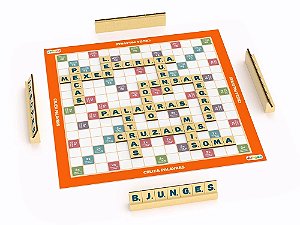 JOGO CRUZA PALAVRAS 2 EM 1 120 PCS