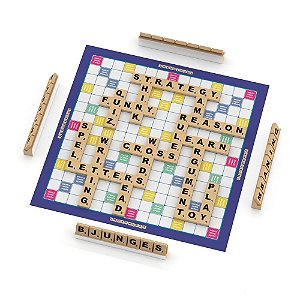 JOGO PALAVRAS CRUZADAS CROSSWORDS 100 PCS