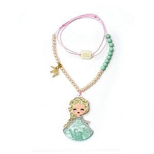 COLAR FASHION GIRL PEROLADO ELSA