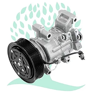 Compressor 10SRE11C Toyota Hilux 2.8L Dies. / Flex 2.7L Gas Polia 7PK 12v 2016 a 2025