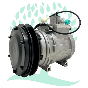 Compressor 10PA15C Maquina Komatsu PC400 Polia 1B 24V