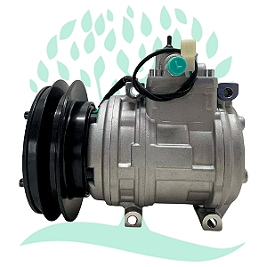 Compressor 10PA15C Maquina Komatsu PC400 Polia 1B 24V