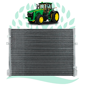 Condensador Máquina Trator John Deere 8245R/ 8270R/ 8430/ 8430 MFWD/ 8430T