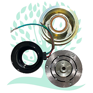 Conjunto Embreagem P/Compressor TRS90 Honda Civic 1994> 12 Volts Polia 4pk