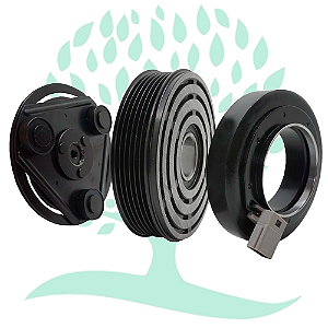 Conjunto Embreagem P/Compressor Ford F250 6pk
