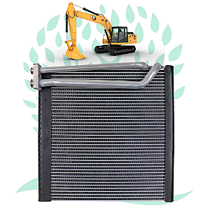 Evaporador Escavadeira Esteira Caterpillar 320D/ 315DL/ 336D2L 2008> (Pequeno)