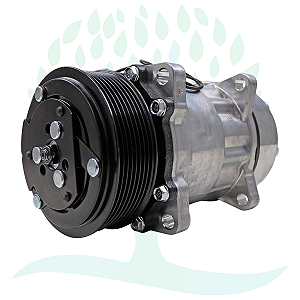Compressor Sanden 7h15 (8 Orelhas) 8PK 12v Saida Hrz 8/10