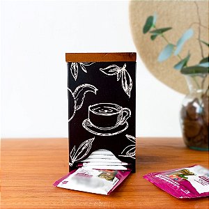 Torre Chá Coisas Simples Preto