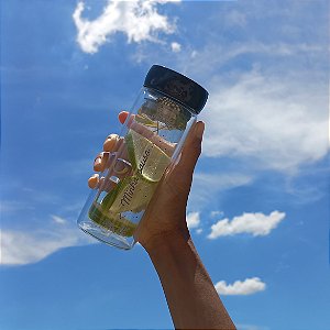 Garrafa Minha Pausa Com Infusor para Chá e Água Saborizada