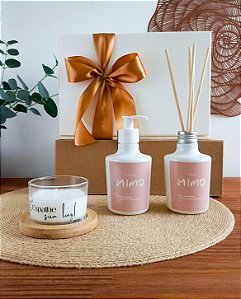Kit Presente Mimo - Sabonete, Difusor e Vela