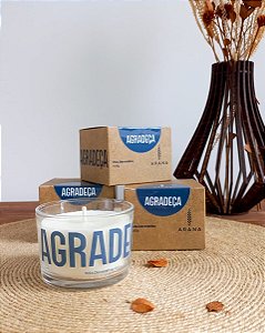 Vela Aromática Palavras do Bem Agradeça