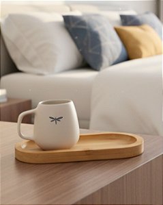 Conjunto Café Libélula Canequinha com bandeja