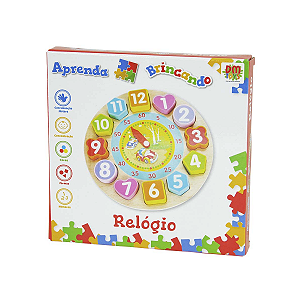Aprenda Brincando Didático – Relógio