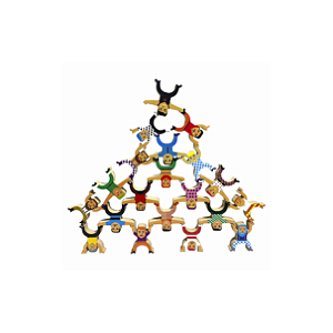 Brinquedo Educativo Jogo De Equilíbrio Bonecos Os Equilibristas
