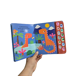 Livro Amigo Dinossauro Sonoro 21,5cm