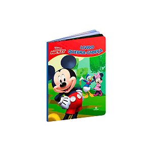 Livro Quebra Cabeça Mickey Presente Criativo