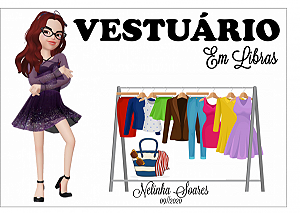 VESTUÁRIO EM LIBRAS