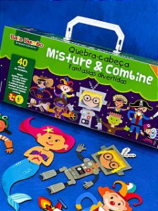 Quebra-Cabeça Mistura & Combine Fantasias Divertidas