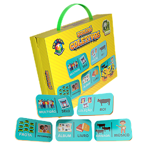 DOMINÓ DOS COLETIVOS EM MDF