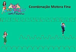 FICHA PARA COORDENAÇÃO MOTORA - TRAÇANDO OS ANIMAIS AO SEU HABITAT