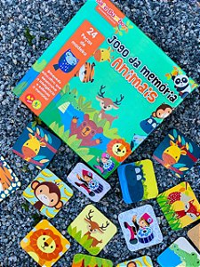 JOGO DA MEMÓRIA ANIMAIS EM MDF