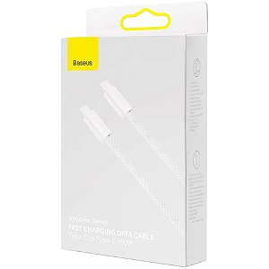 Cabo Dynamic Series 100W - Baseus, Carregamento Rápido e Eficiente para Dispositivos
