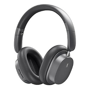Headphone Baseus Bowie D05 Preto - 70h Bateria, Som Premium, Imersão Sonora 3D,  Bluetooth 5.3 , Design Ergonômico