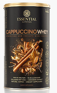 Cappuccino Whey Lata 420g Essential