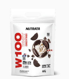 W100 COOKIES E CREAM 900GR REFIL - NUTRATA