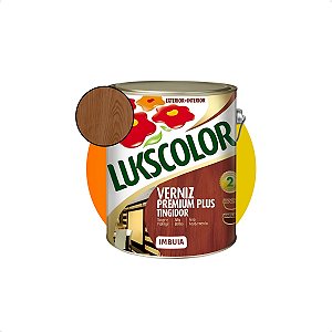 Verniz Madeira Lukscolor Base Água Brilhante Galão 3,6 Litros Imbuia