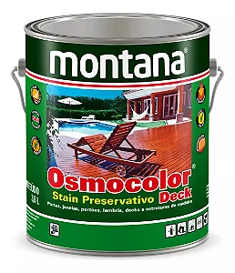 Stain Transparente Madeira Osmocolor 3,6 Litros - Montana