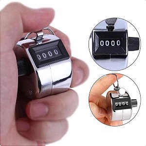 Contador Manual de Pessoas 4 Digitos Controle Entrada Acesso